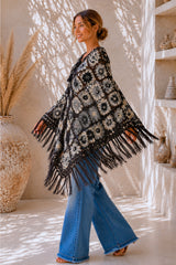 Desert Pearl Poncho