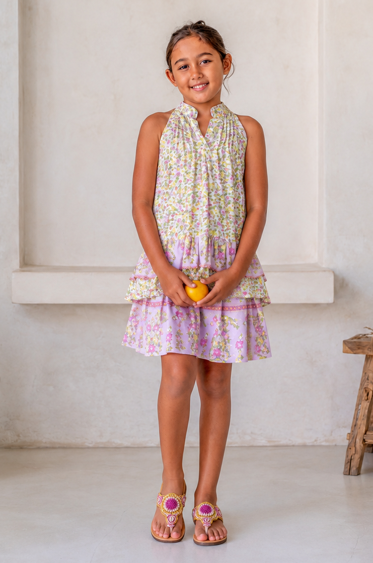 🌸 BACK TO SCHOOL SET– LILAC GRÖSSE 6- 8 JAHRE