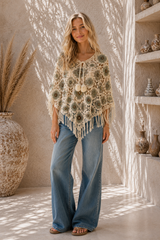 Desert Pearl Poncho
