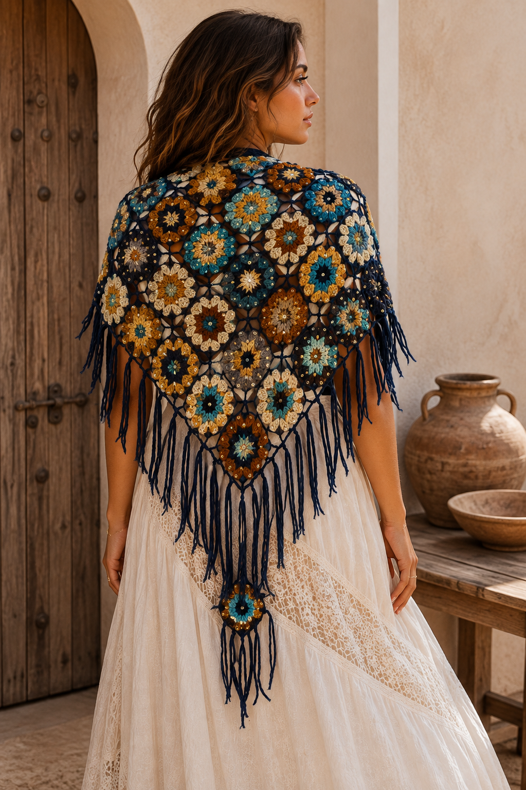 Bohemian Mosaic Shawl
