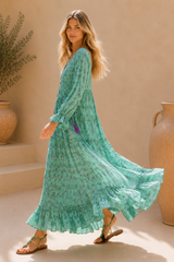 Maldives Dress - Green L15