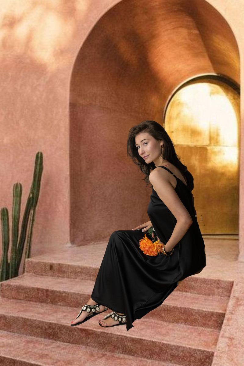 PAROS DRESS BLACK